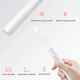 Waterproof Rechargeable Electric Toothbrush with USB Charging for Enhanced Teeth Whitening