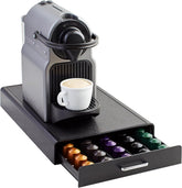 Nespresso Originalline Coffee Pod Storage with 1 Drawer Holder, 50 Capsule Capacity, Black, DHCD002