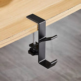 Adjustable Desk Edge Hook Gaming Headset Desk Hanger Student Backpack Storage Hanging Hook Punch-Free Home Office Organizer