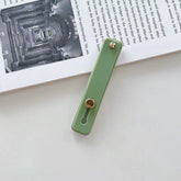Wrist Band Hand Band Finger Grip Mobile Phone Holder Stand Push Pull Plain Color Phone Socket Holder for Iphone Xiaomi