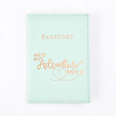 1PCS Passport Cover Bag for Women Men Pu Leathaer Fashion Travel Passport Holder Case ID Name Business Cards Protector Pouch
