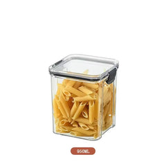 460-1800Ml Sets Kitchen Stackable Sealed Jar Plastic Food Storage Box Multigrain Tank Bottle Dried Fruit Tea Storage Containers