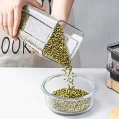 460-1800Ml Sets Kitchen Stackable Sealed Jar Plastic Food Storage Box Multigrain Tank Bottle Dried Fruit Tea Storage Containers